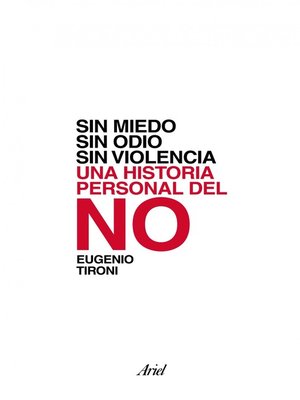 cover image of Sin miedo, sin odio, sin violencia